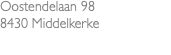 Oostendelaan 98 8430 Middelkerke